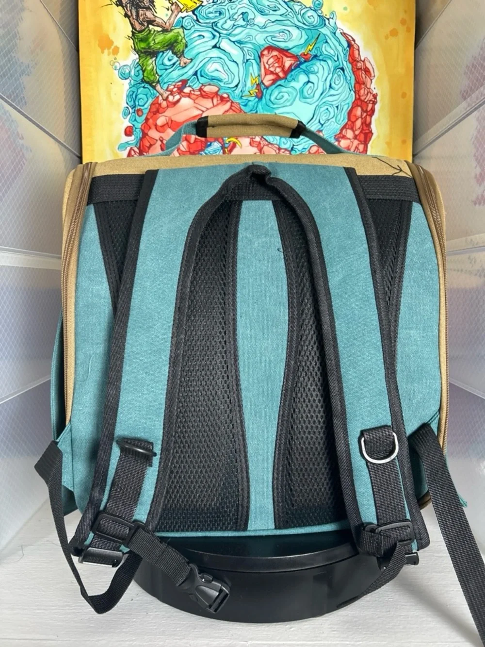New large capacity Cat canvas backpack